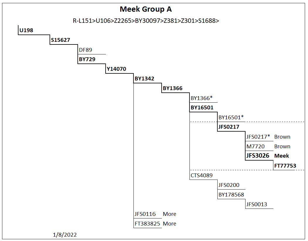 Group A tree